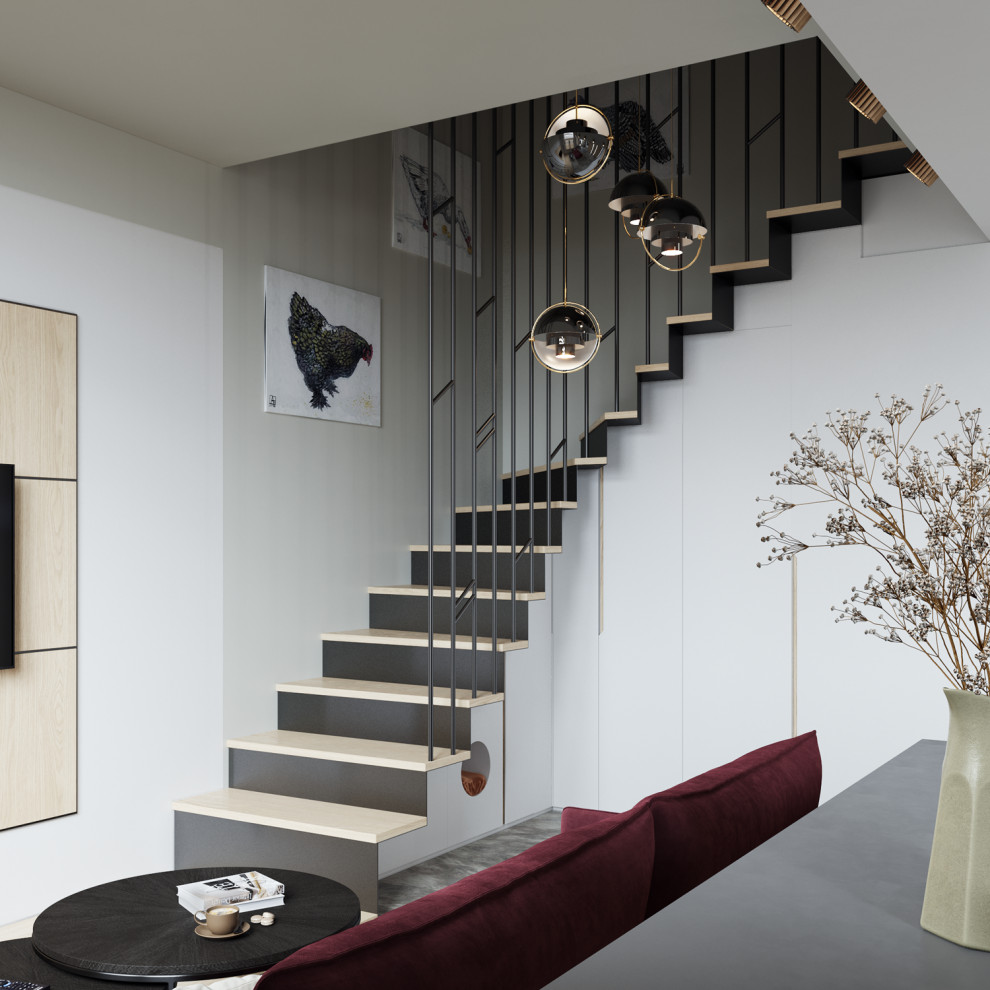 двухуровневая квартира 37 кв.м в ЖК Поколение