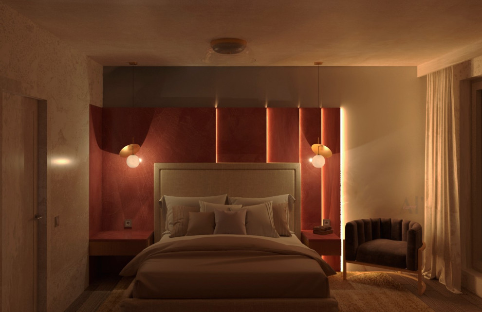 Оформление комнаты для девушки и её жениха