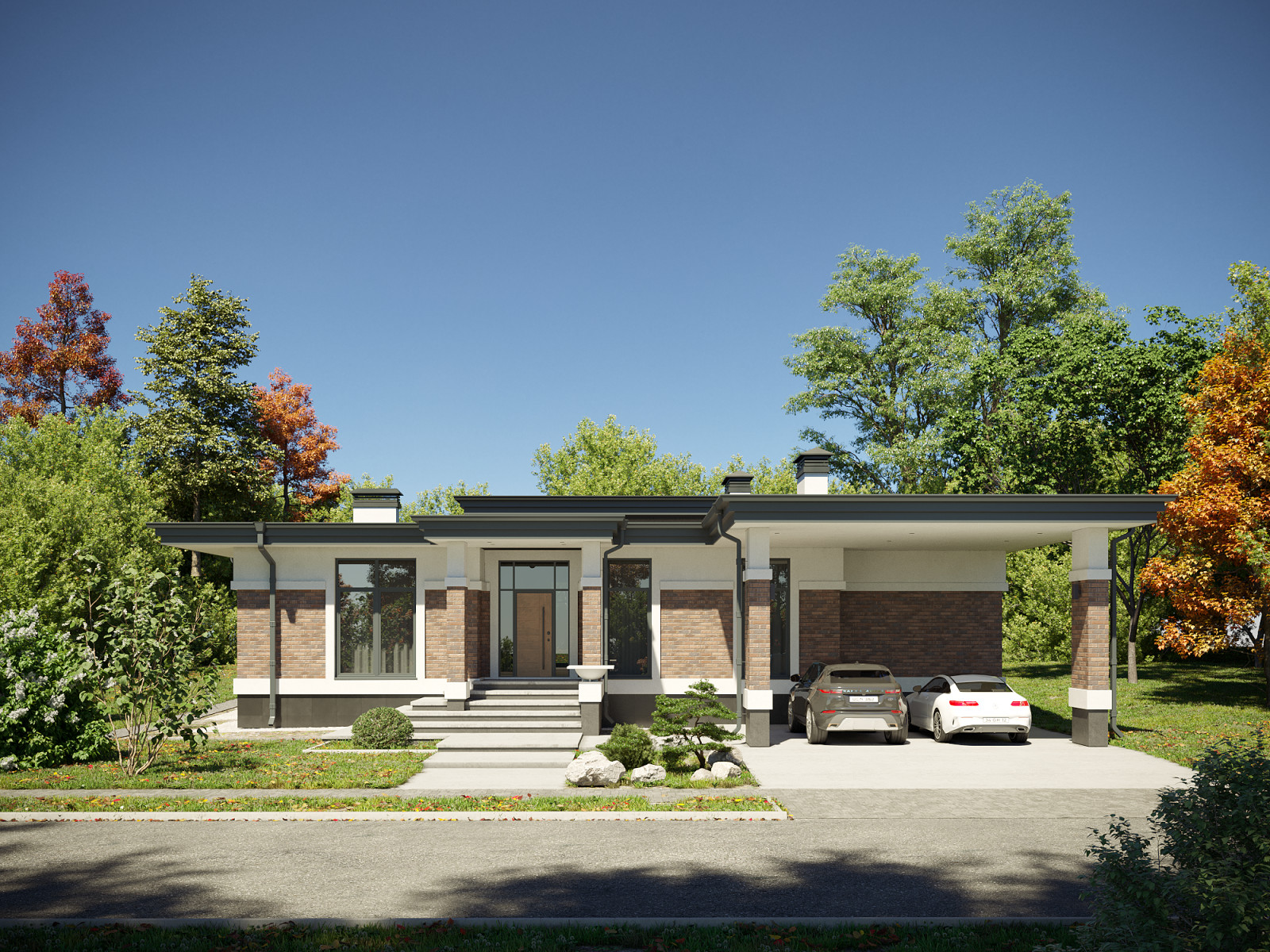 Обложка проекта: Жилой дом в КП "Яблони парк" г. Пенза