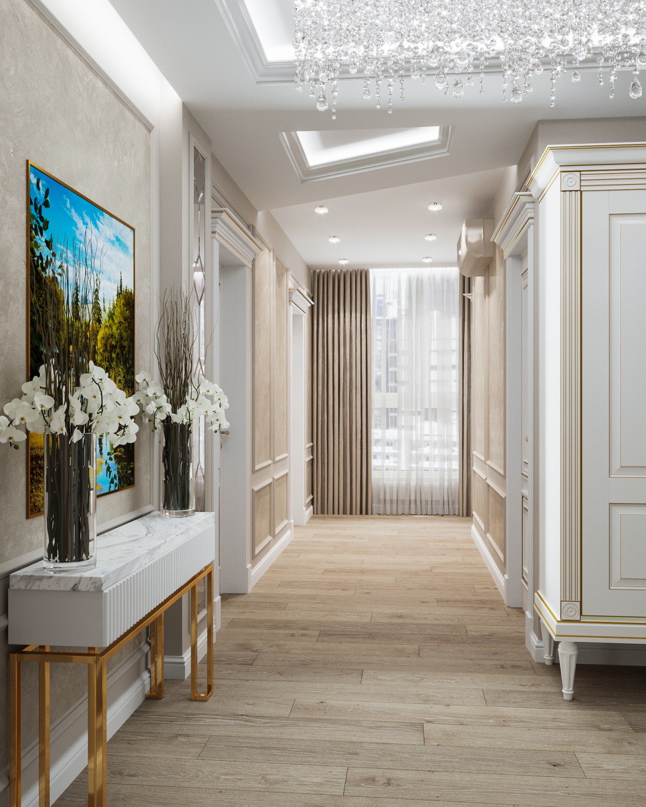 2019г. Квартира 120 м2 в ЖК "Панорама"