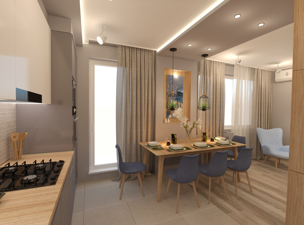 Уютная гостиная для большой семьи))