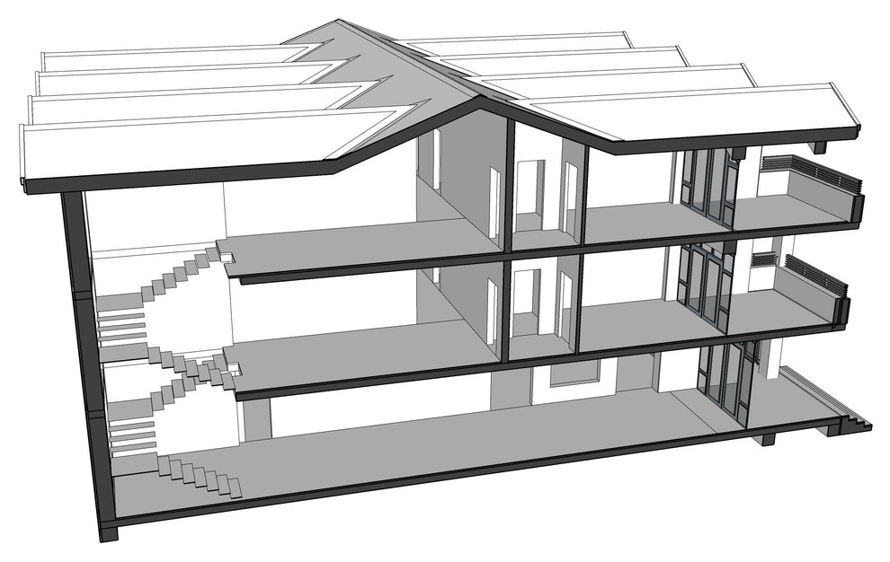 Разрез здания 001