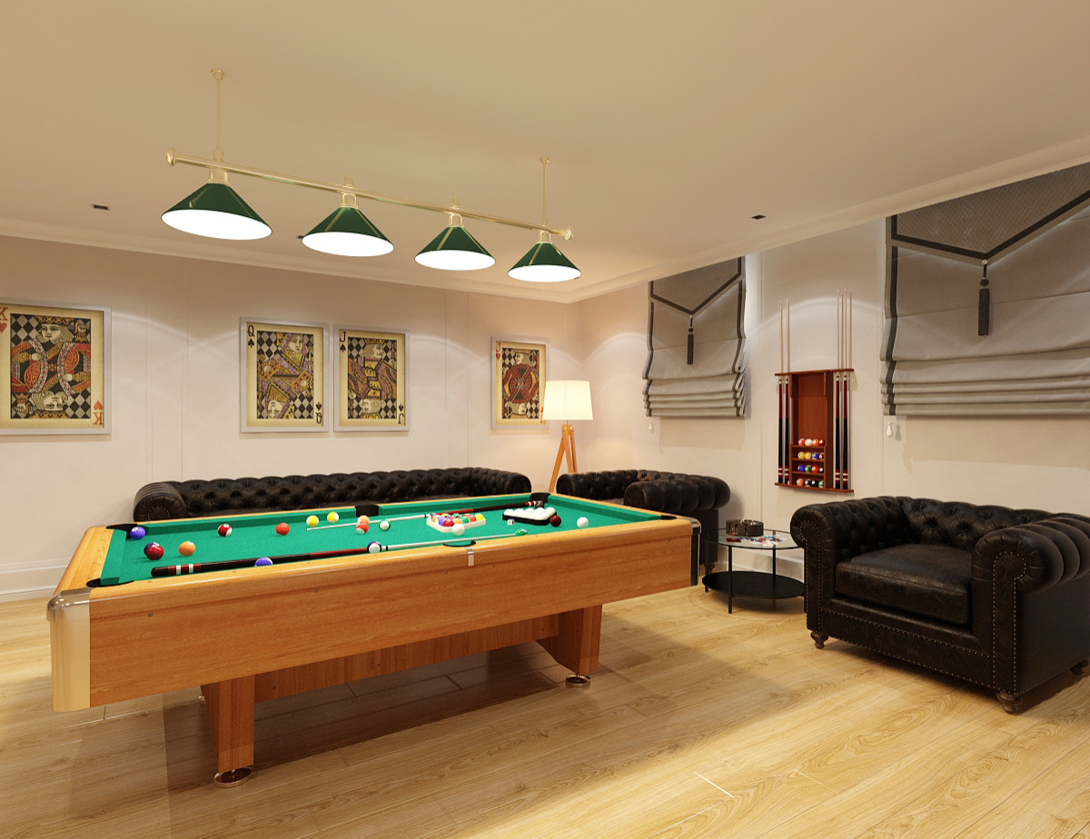 Дизайн-проект цокольного этажа коттеджа г.Омск