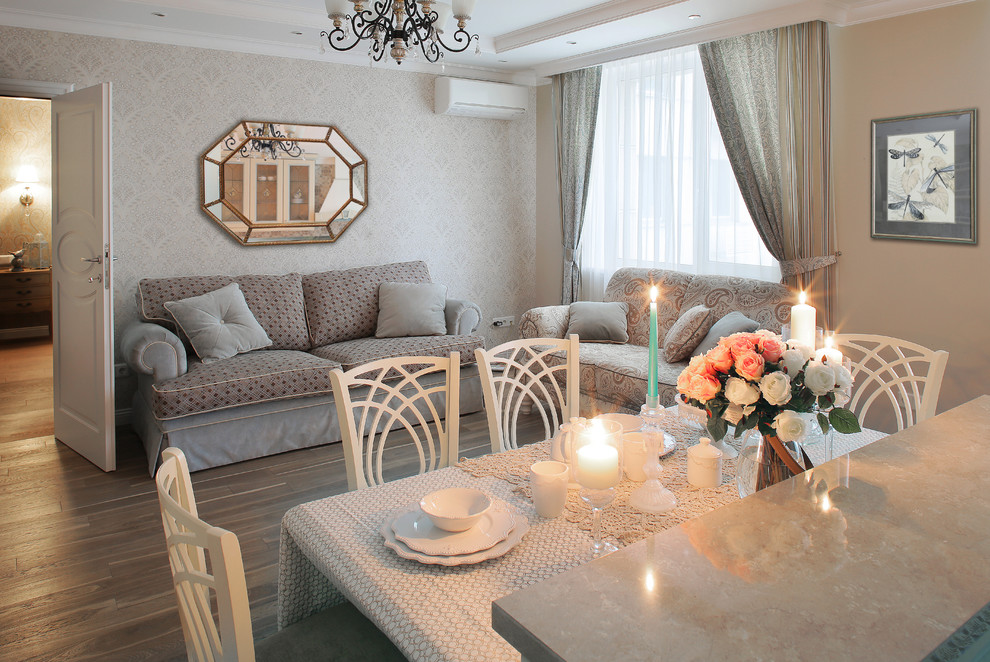 Уютная классика в квартире 65 м кв