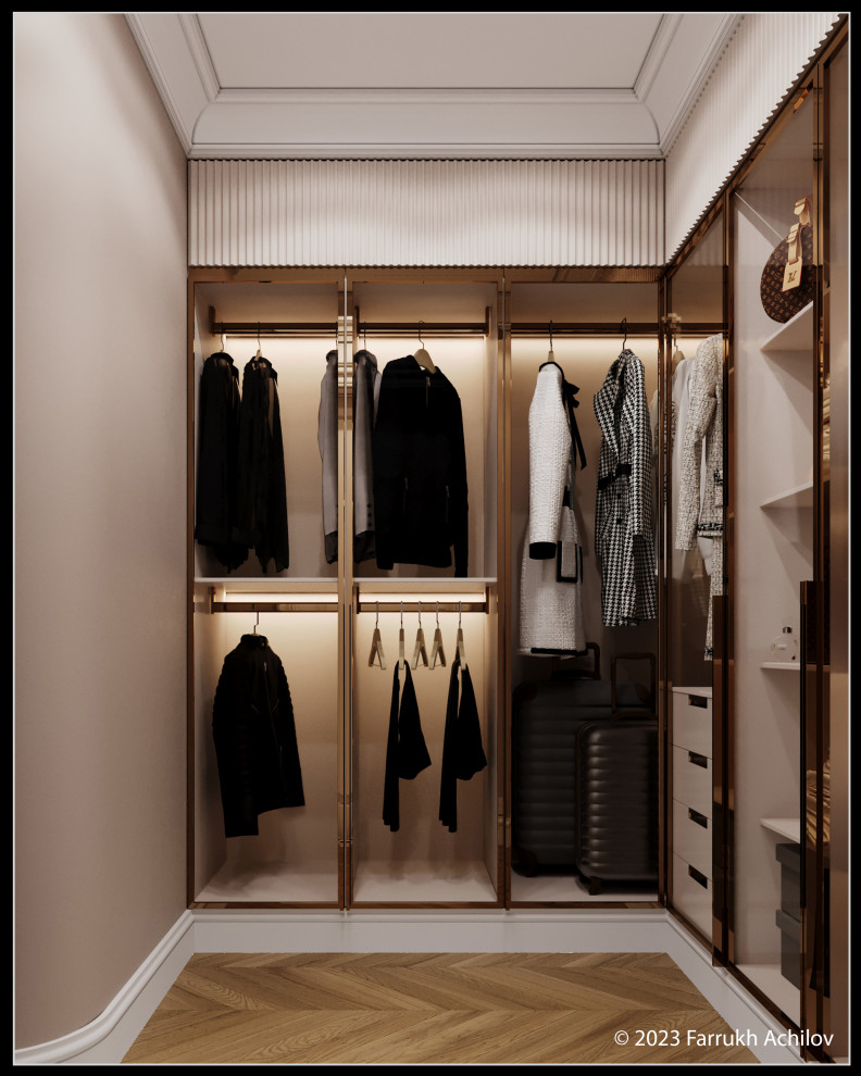 Гардеробная при спальне родителей