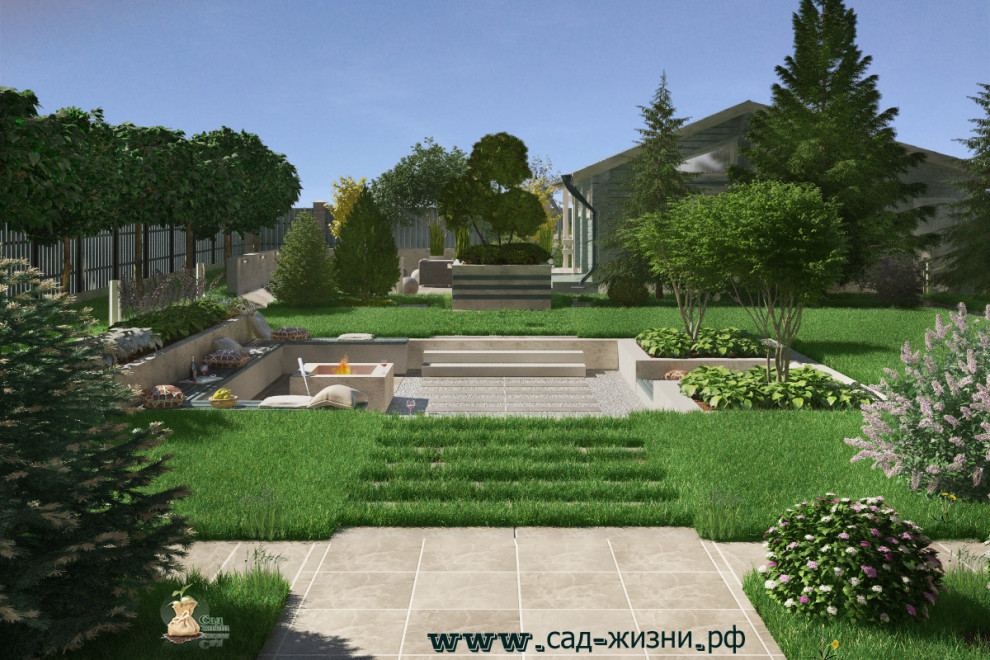 Благоустройство частного земельного участка в г. Истре