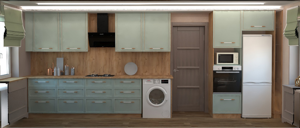 просто кухня-студия