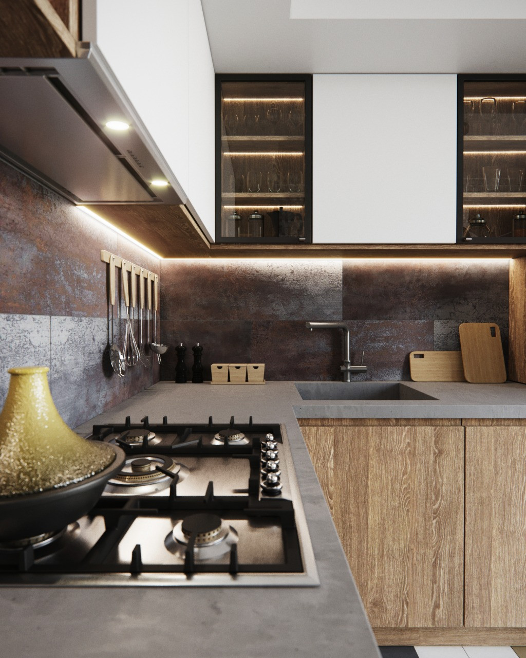ЖК "Лахта парк" квартира в стиле LOFT 90 м2