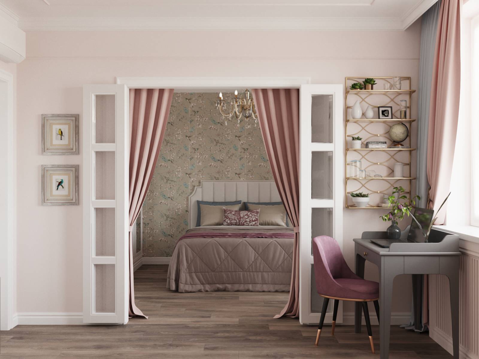 Дизайн интерьера квартиры  в ЖК "Легенда на  Дальневосточном"