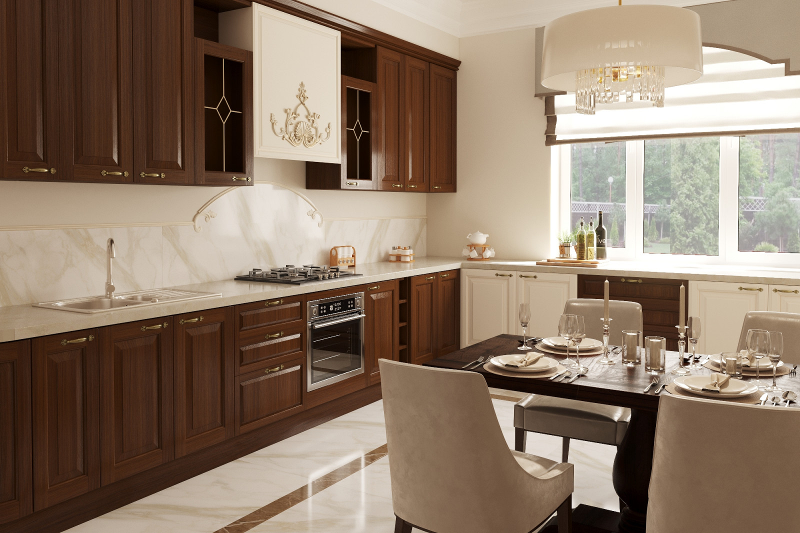 Дом в пригороде Санкт-Петербурга,