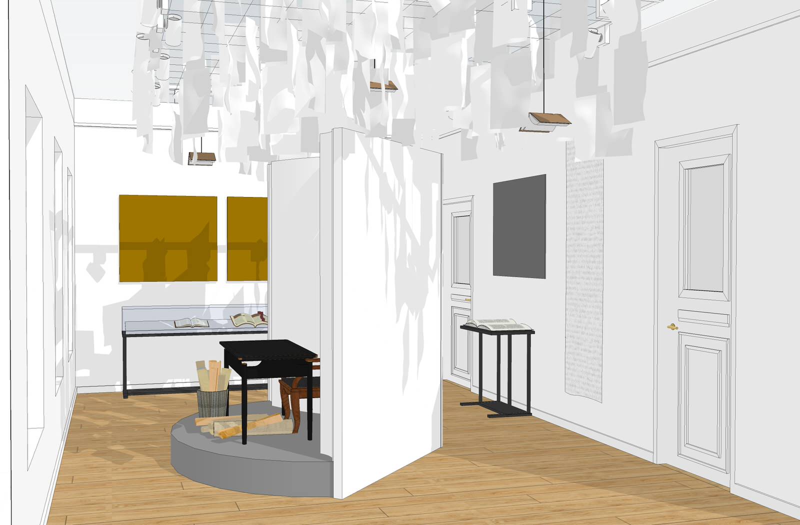 Обложка проекта: краеведческий музей, усадьба Паниной