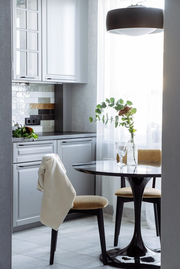 Обложка проекта: Квартира в серых тонах ЖК Александровский