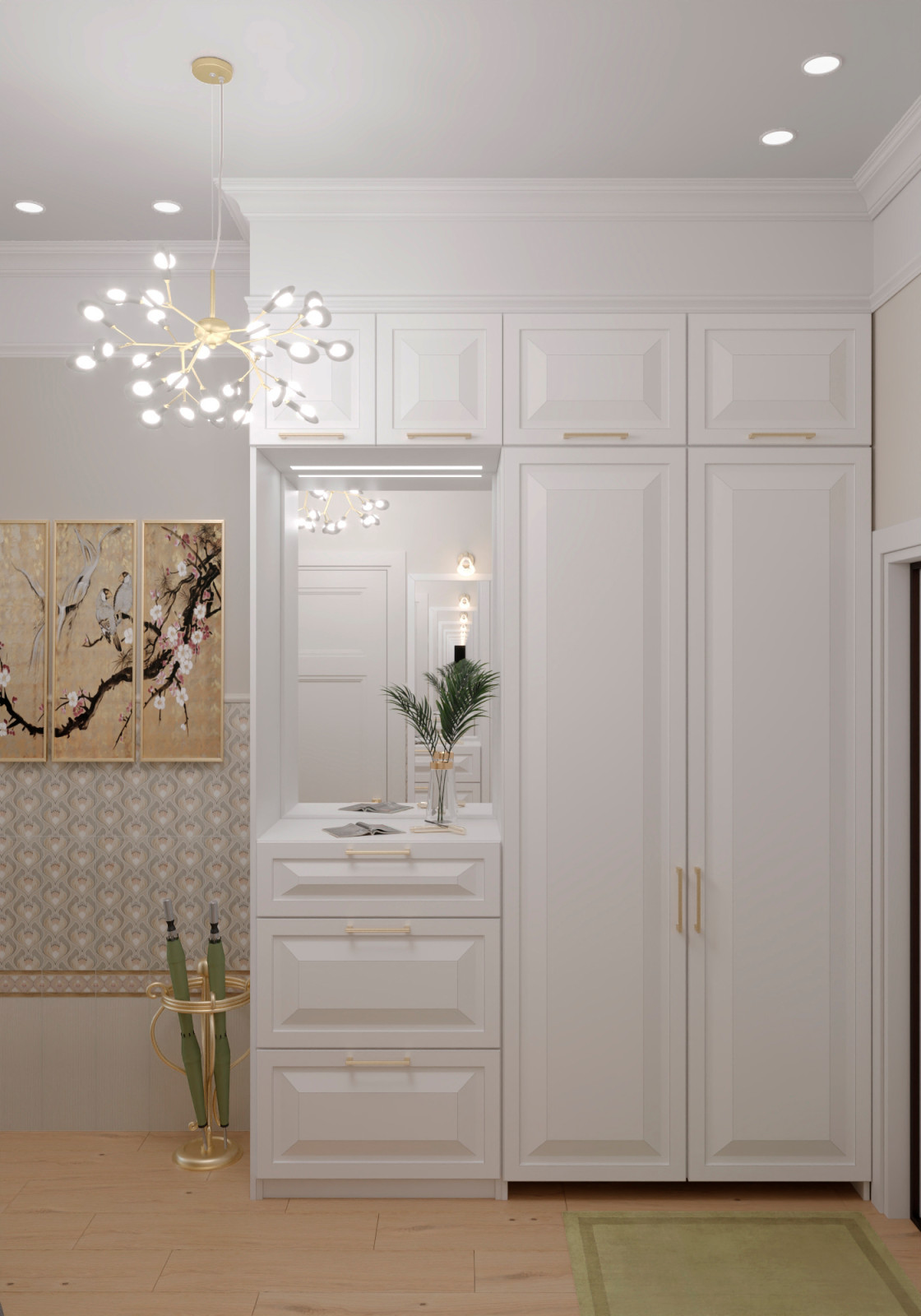 Квартира в Москве, в стиле современной классики