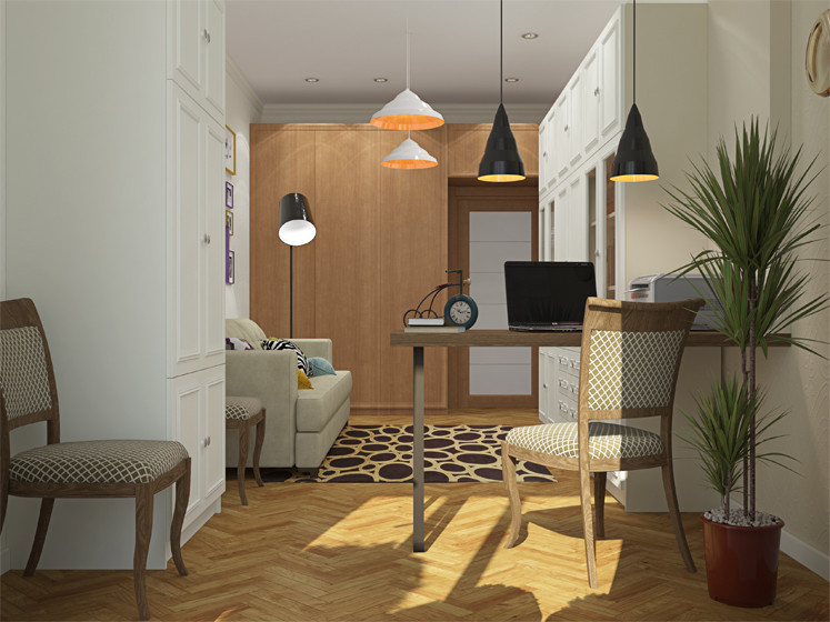 Обложка проекта: Комната для гостей и кошек