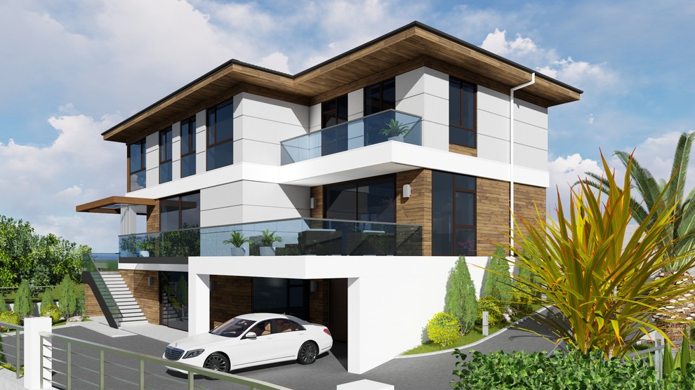 Проект дома и благоустройство территории в Адлере