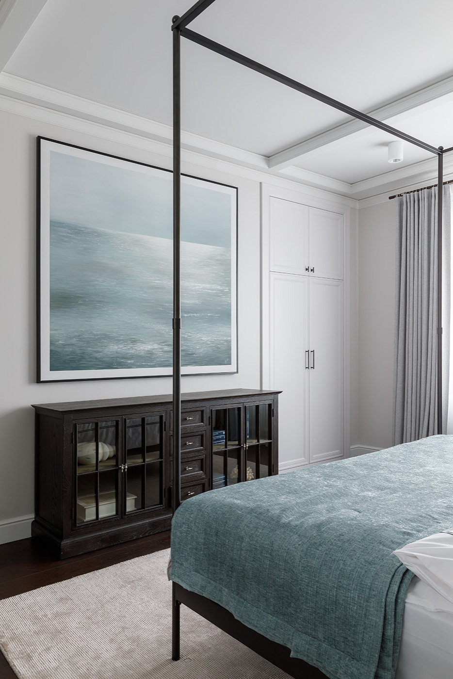 Реализованный проект квартиры 240м², ЖК Смольный проспект