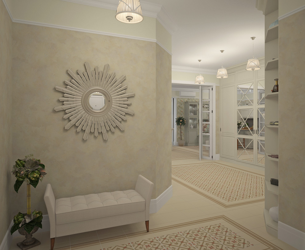 Обложка проекта: Кухня-гостиная в Классическом стиле