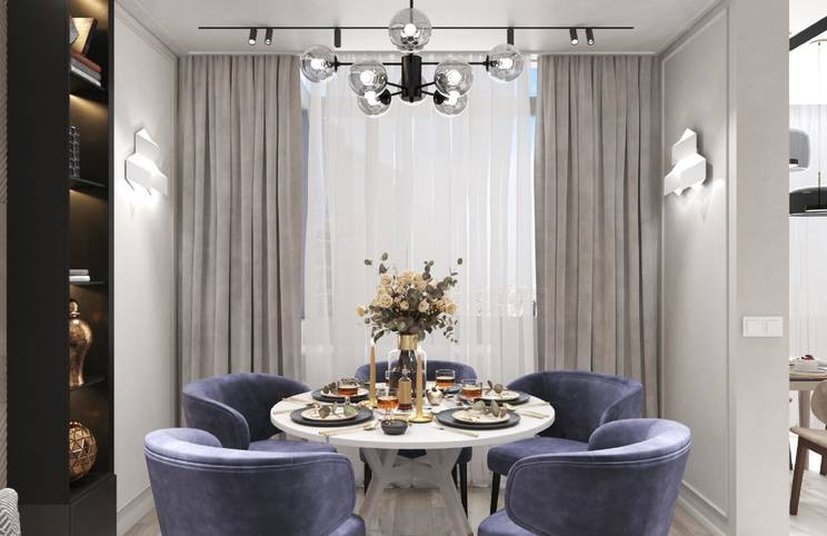 № 49 ДИЗАЙН ПРОЕКТ 60 КВ.М.