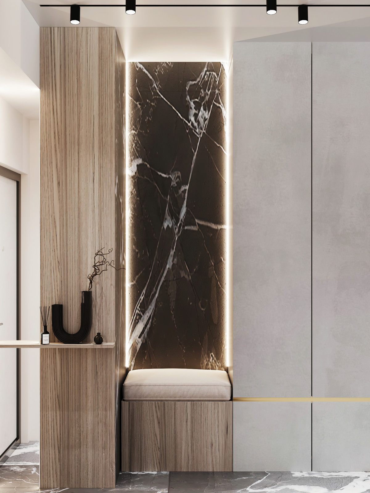 Современная классика в проекте в ЖК Береговой