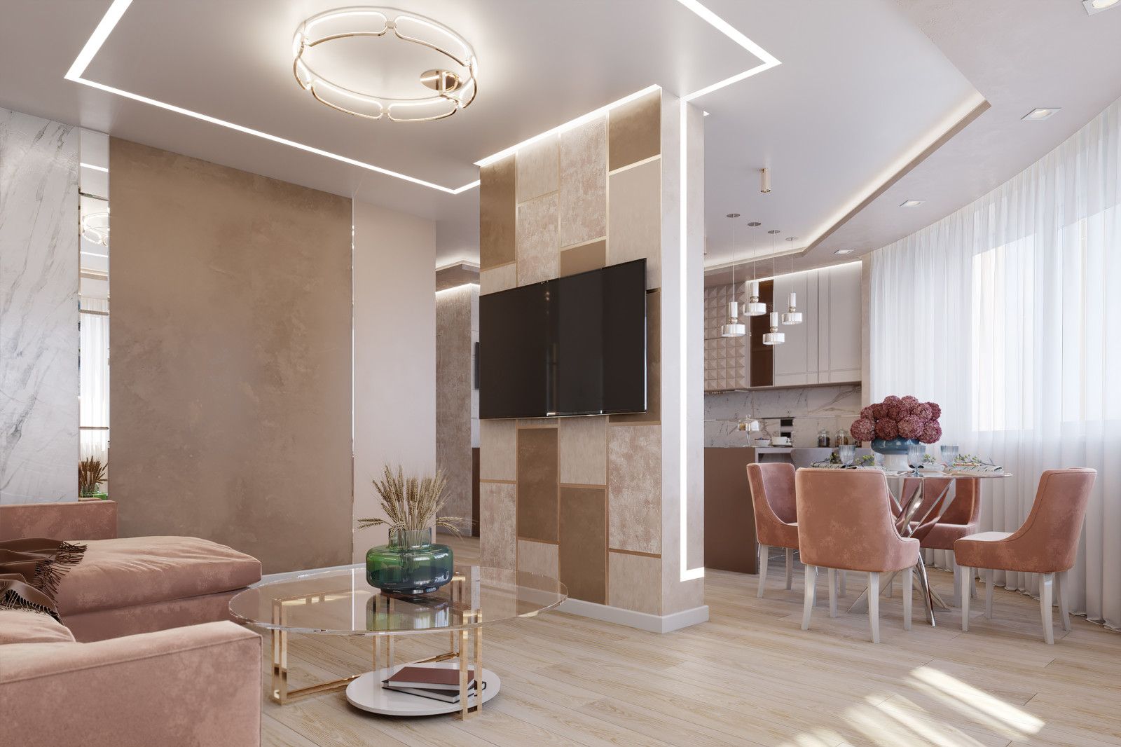2020г. Квартира 108 м2 в ЖК "Оазис "