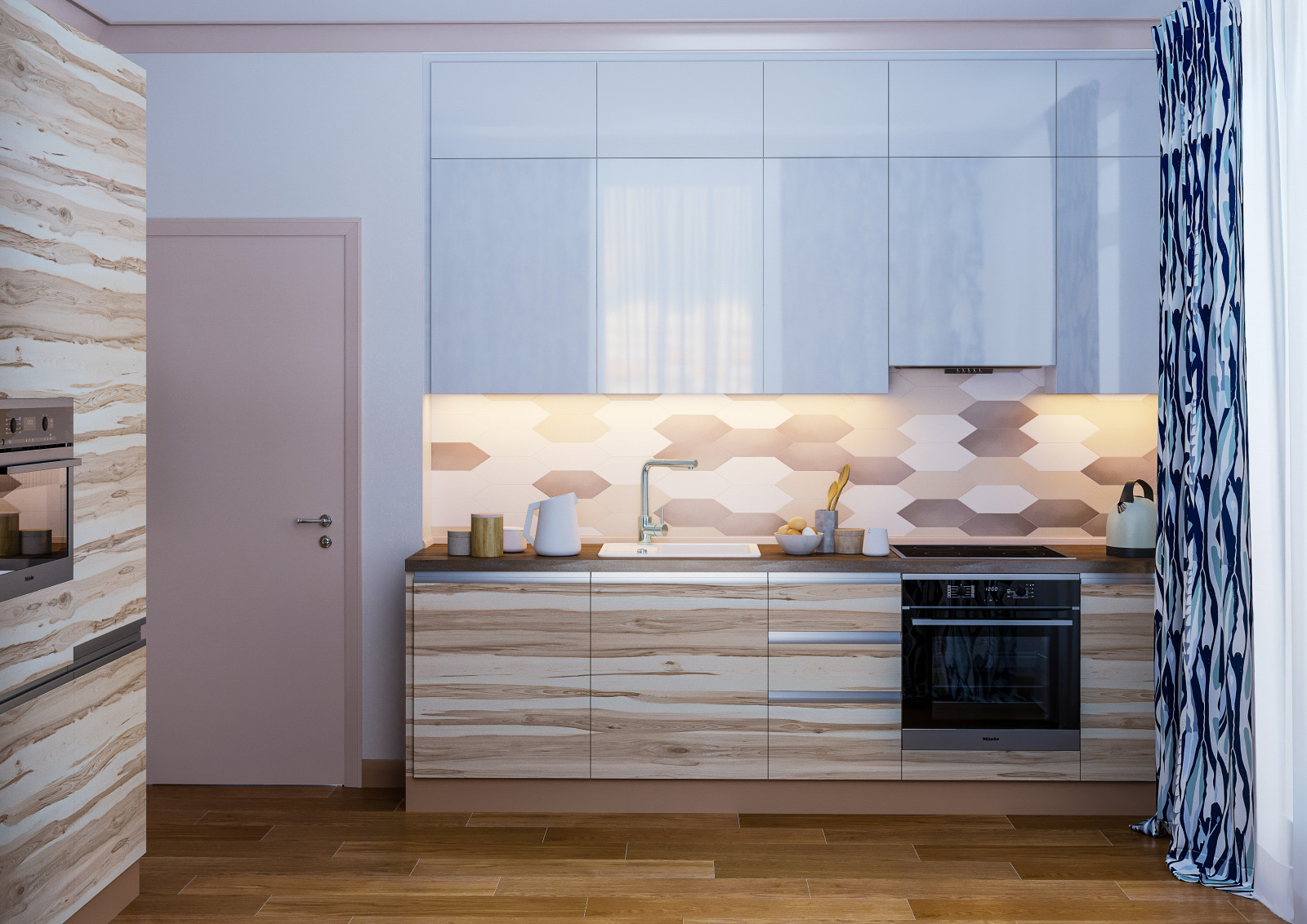 Дизайн квартиры в ЖК Ривер Парк