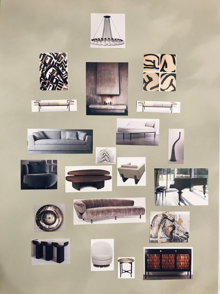 проект гостиной