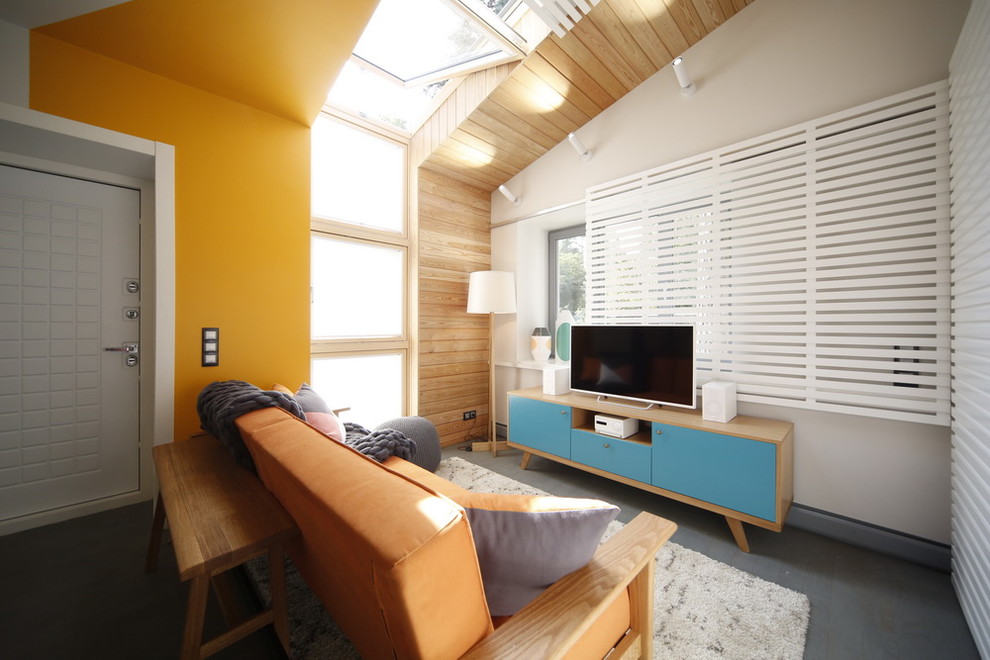 Накладные светильники Acara M White в интерьере частного дома