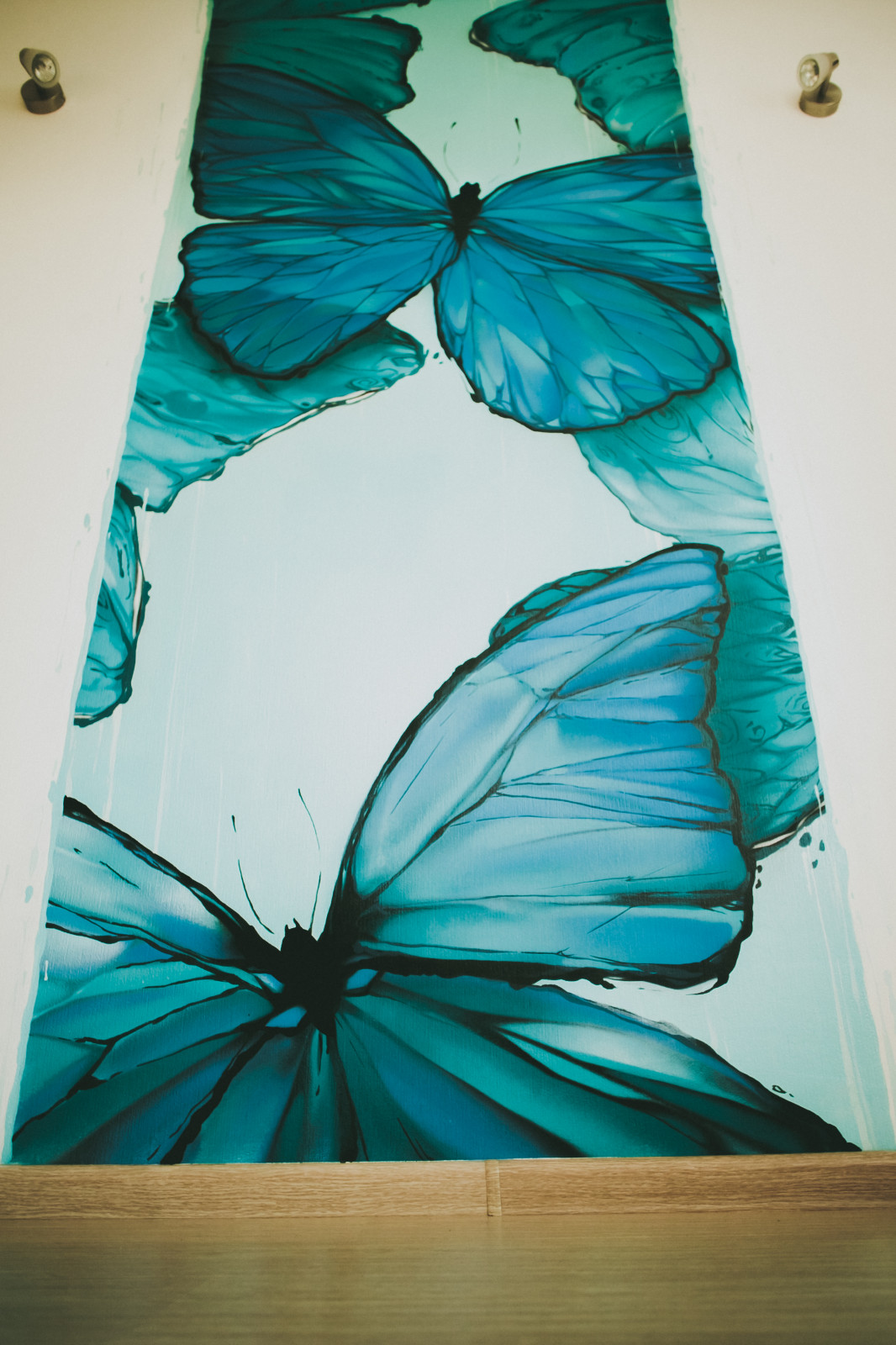 "Butterfly" in the bedroom