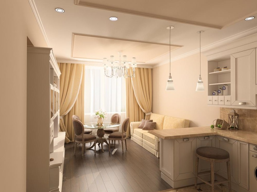 Обложка проекта: Кухня и спальня классика