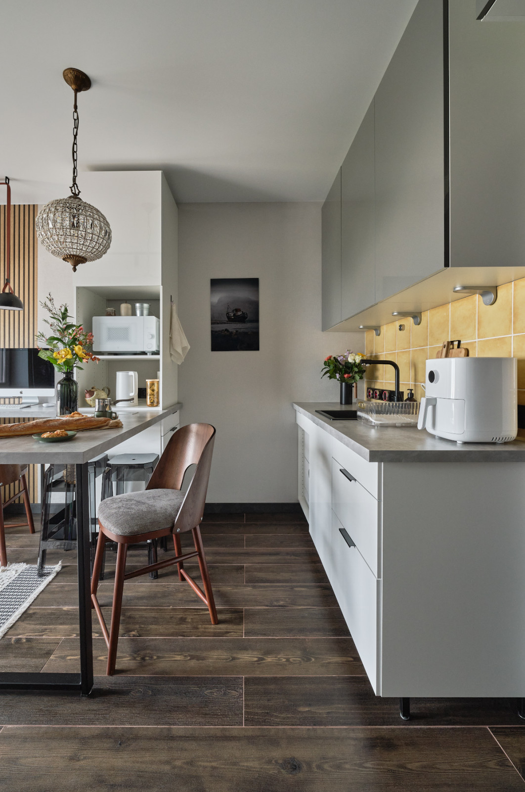 Интерьерная съёмка студии 19 кв.м. на Братиславской (Москва)