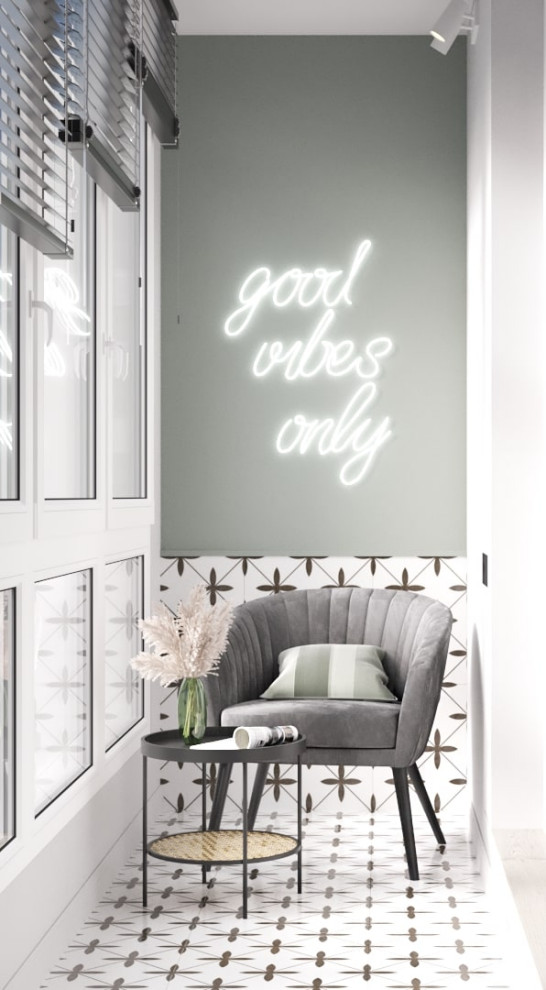 Дизайн-проект двухкомнатной квартиры общей площадью 56 кв.м.