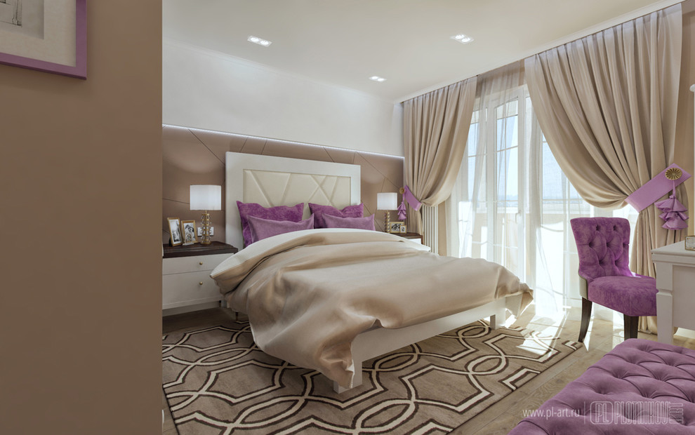 Обложка проекта: PLAYING WITH COLORS - спальня