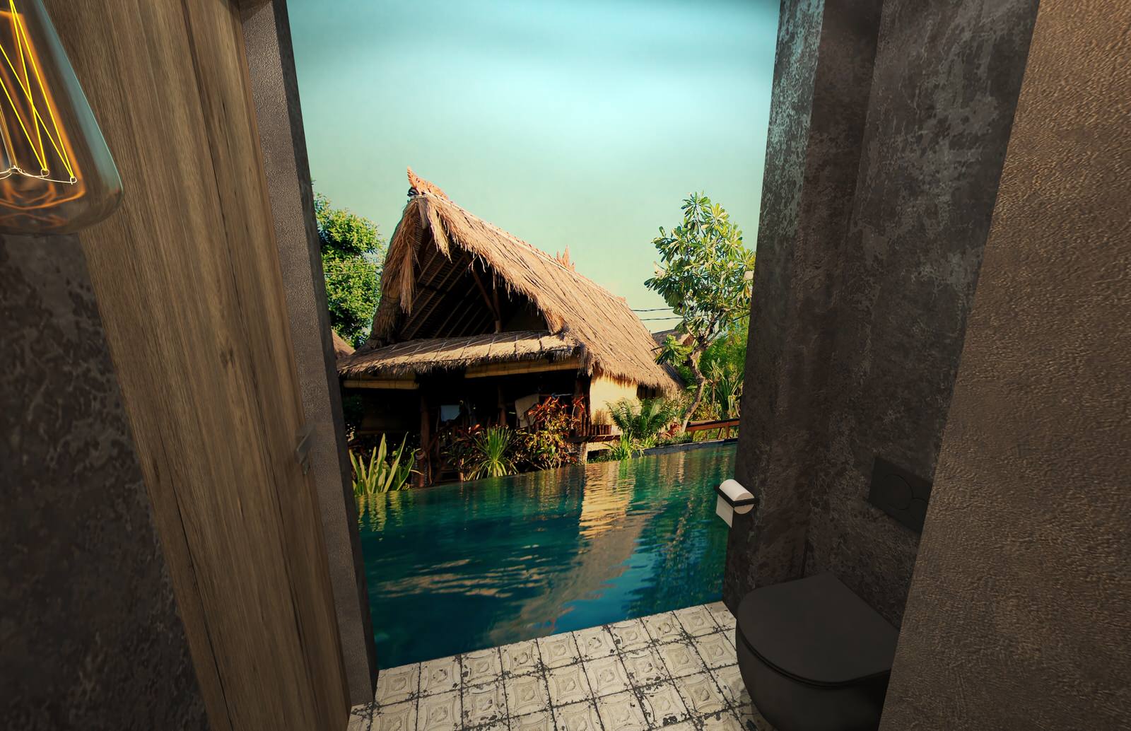 Двухкомнатная квартира. 64 кв.м. в стиле Бохо