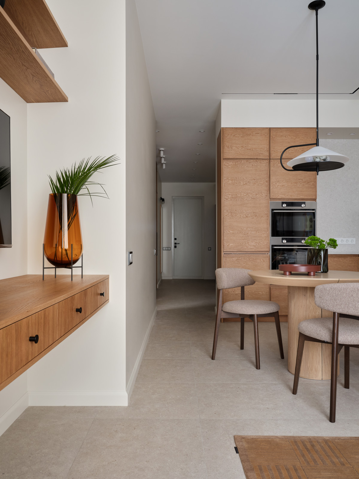 Скандинавский интерьер в квартире на берегу Москвы-реки: Интерьер+Дизайн