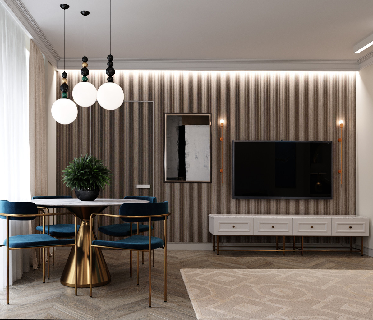 Квартира 100м2, Донская улица, Москва