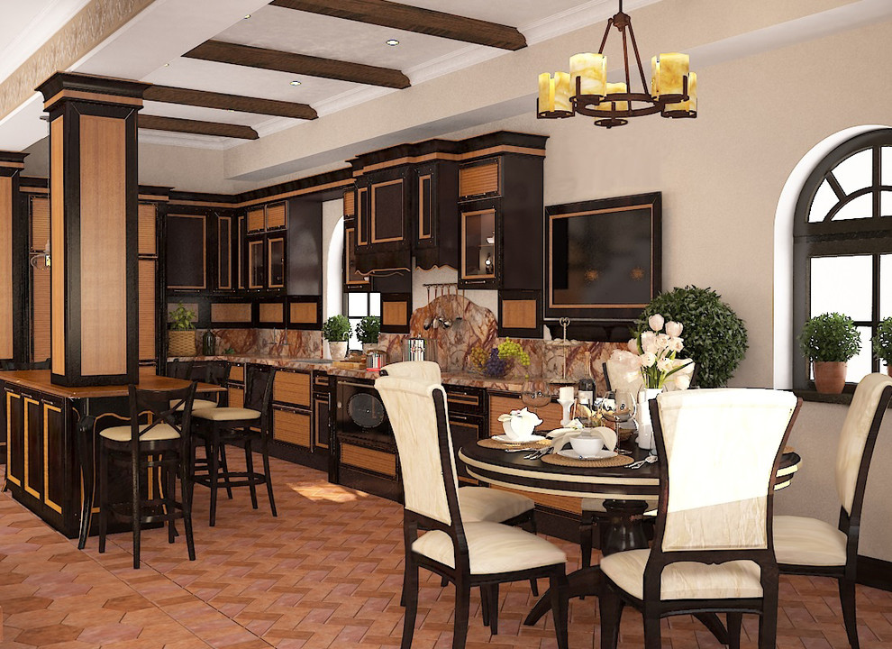 Дом в испанском средиземноморском стиле