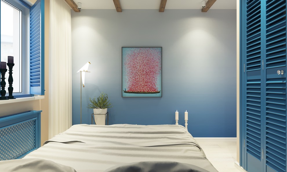 Спальная комната в 12 кв.м. "Санторини"