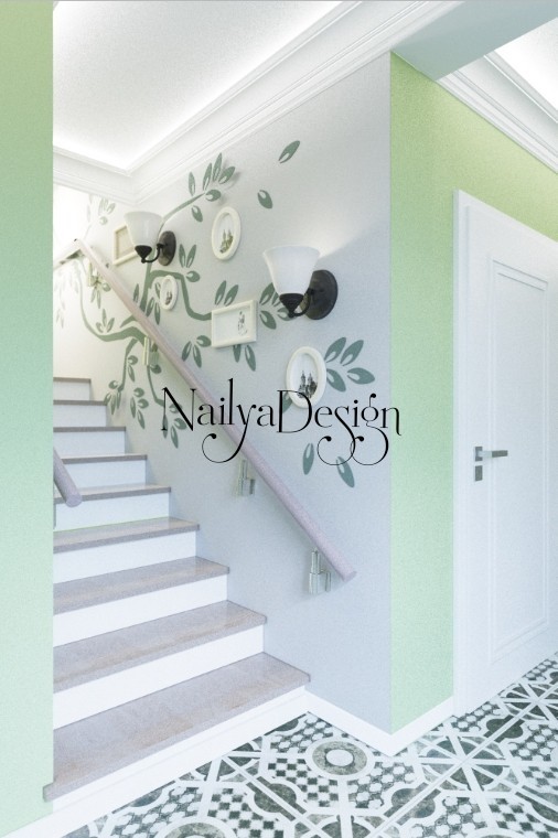 Оформление лестницы