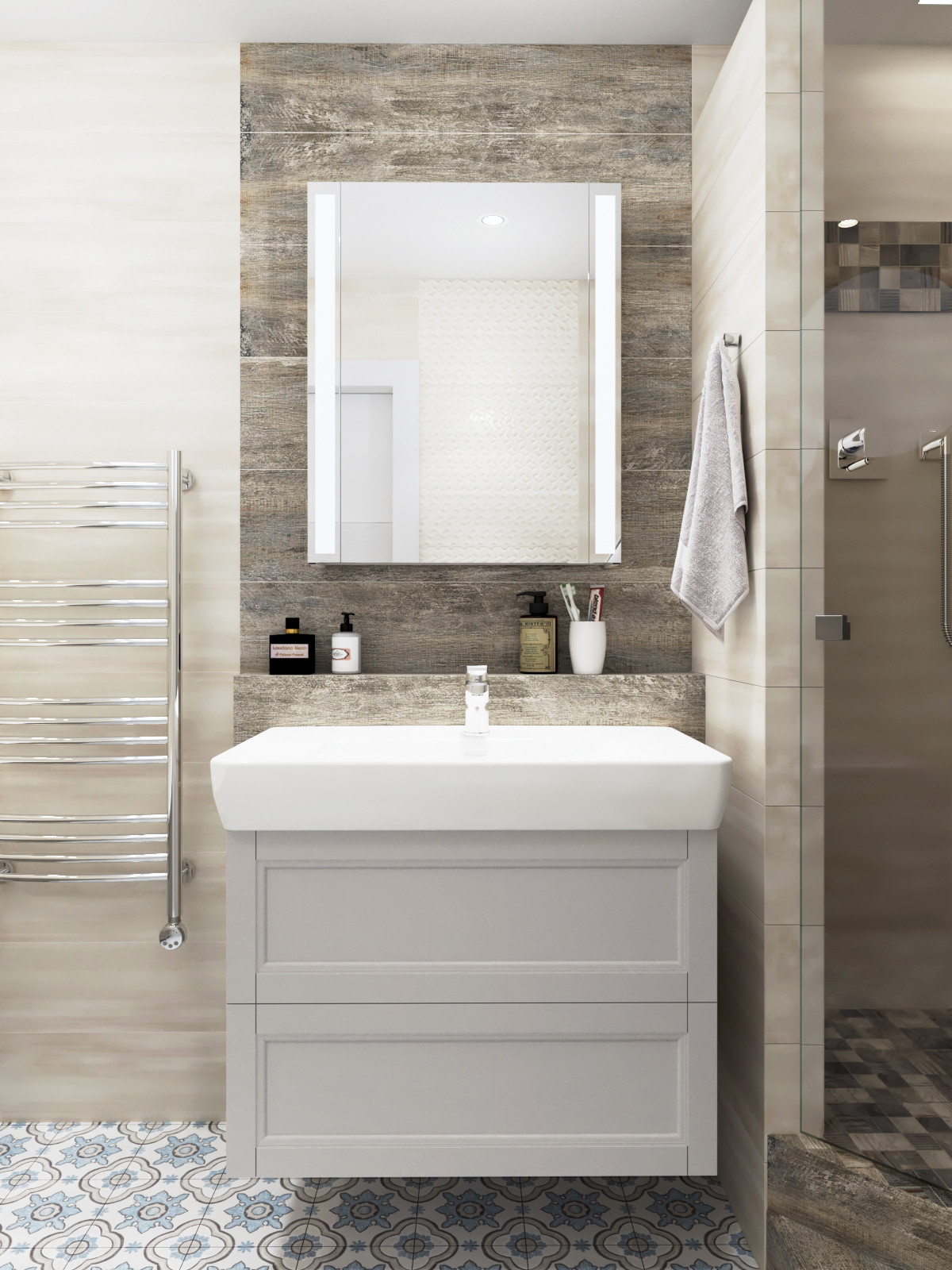 Okihome джинсовый интерьер