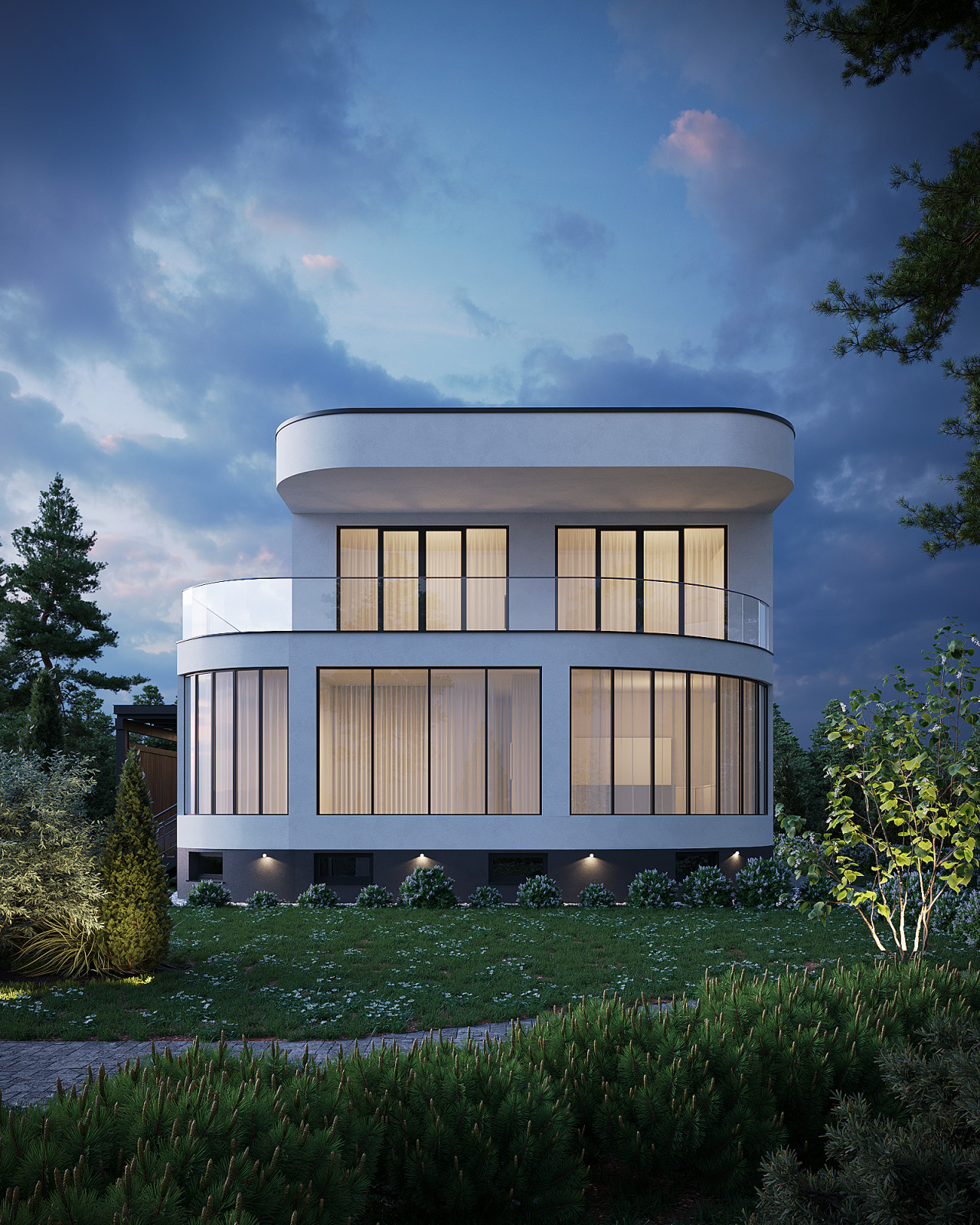 Обложка проекта: "Дом-пароход" п.Бессоновка г.Пенза