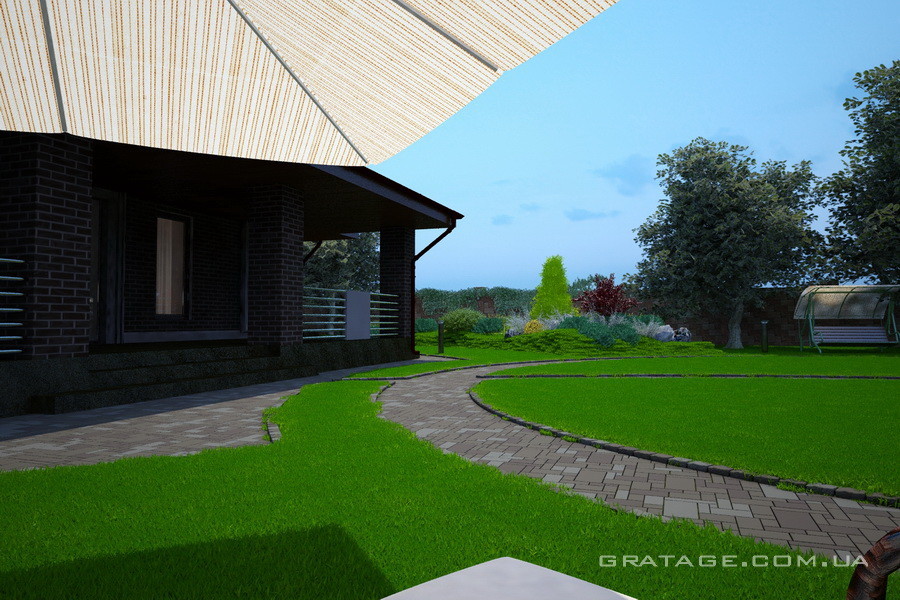 Ландшафт поселок Рославичи