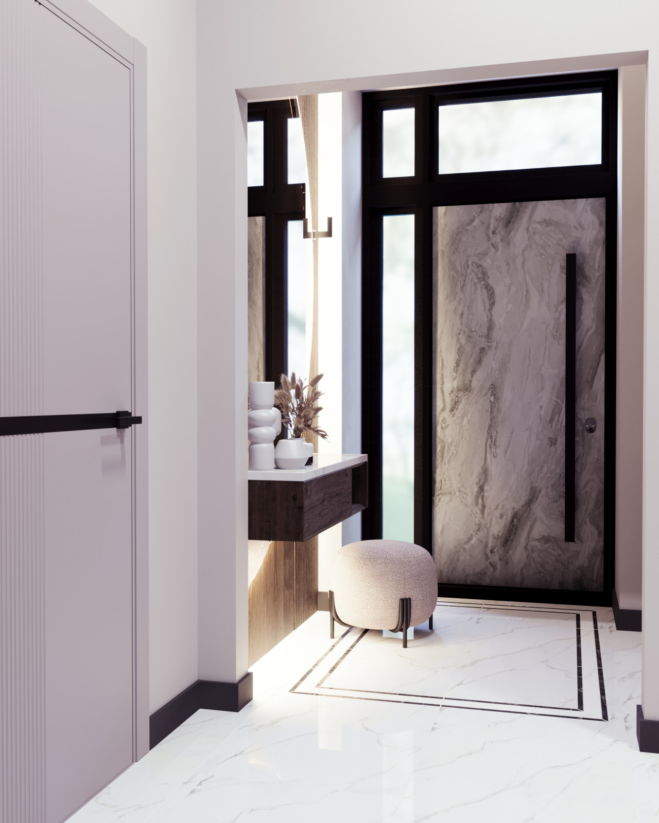 Обложка проекта: Входная зона в доме