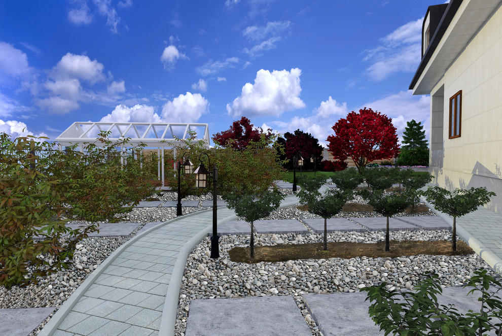 Ландшафтный проект 10 соток