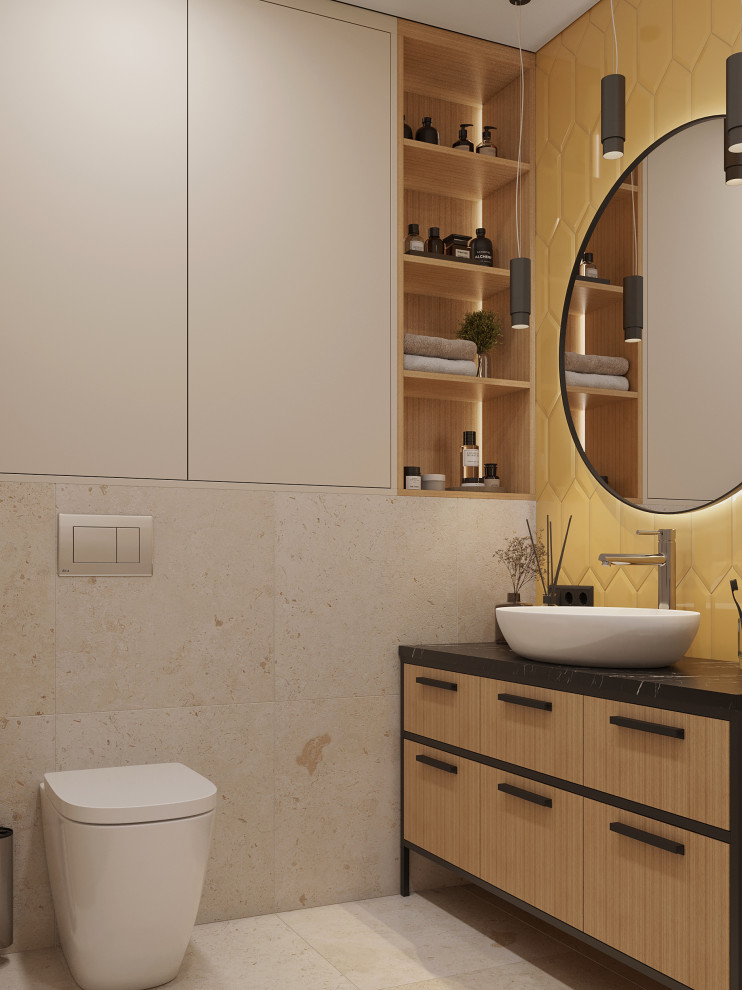 Дизайн-проект первого этажа дома в г. Томск, площадью 65 кв.м.