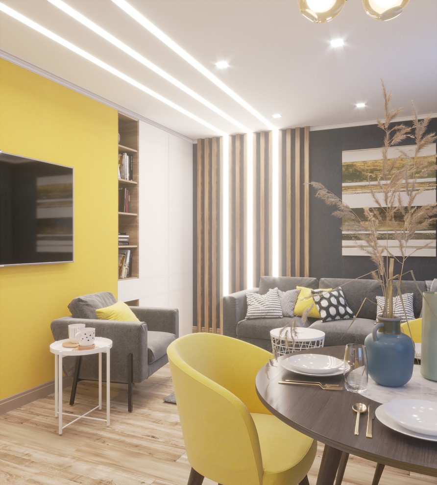 Квартира молодой семьи в современном стиле