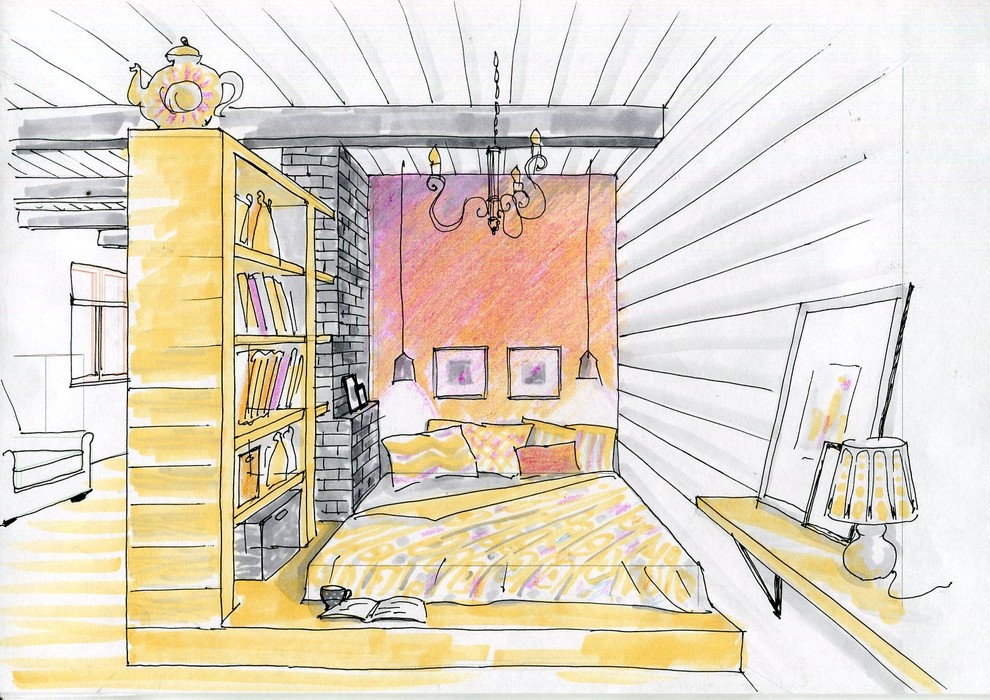 Загородный дом  (бюджетный вариант реализации)