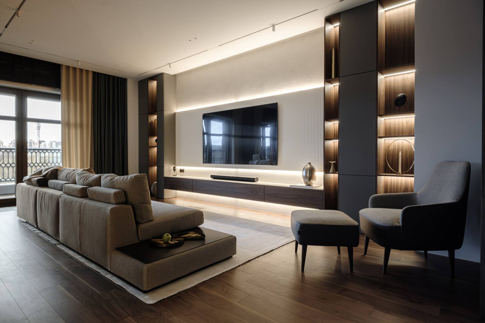 Обложка проекта: Апартаменты для семьи на Безымянном острове