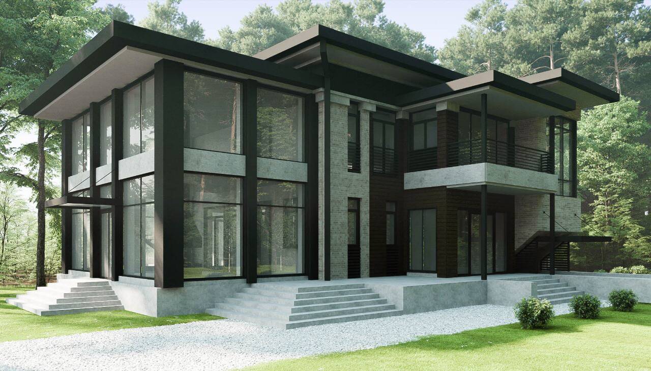 Обложка проекта: Жилые дома в Московской области