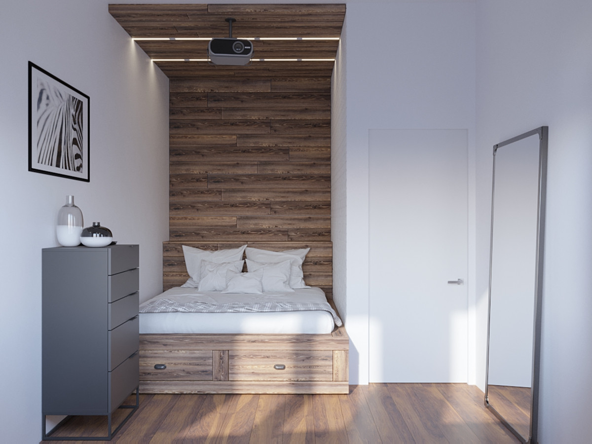 45 кв.м, просторно и экономно