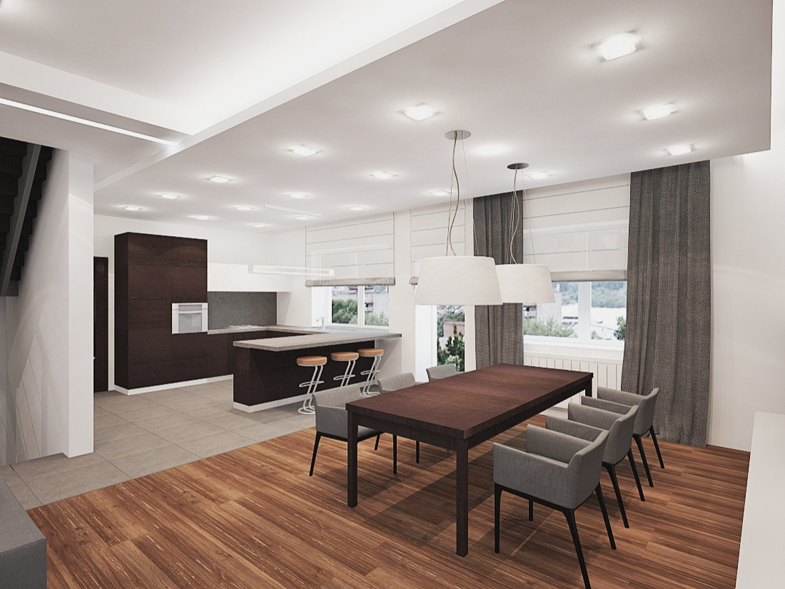 ЧЕРНО_БЕЛЫЙ загородный дом